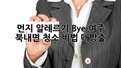 🏡 먼지 알레르기 Bye! 여주 북내면 청소 비법 대방출! 💨